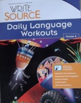 Imagem de WRITE SOURCE DAILY LANGUAGE WORKOUTS GRADE 8